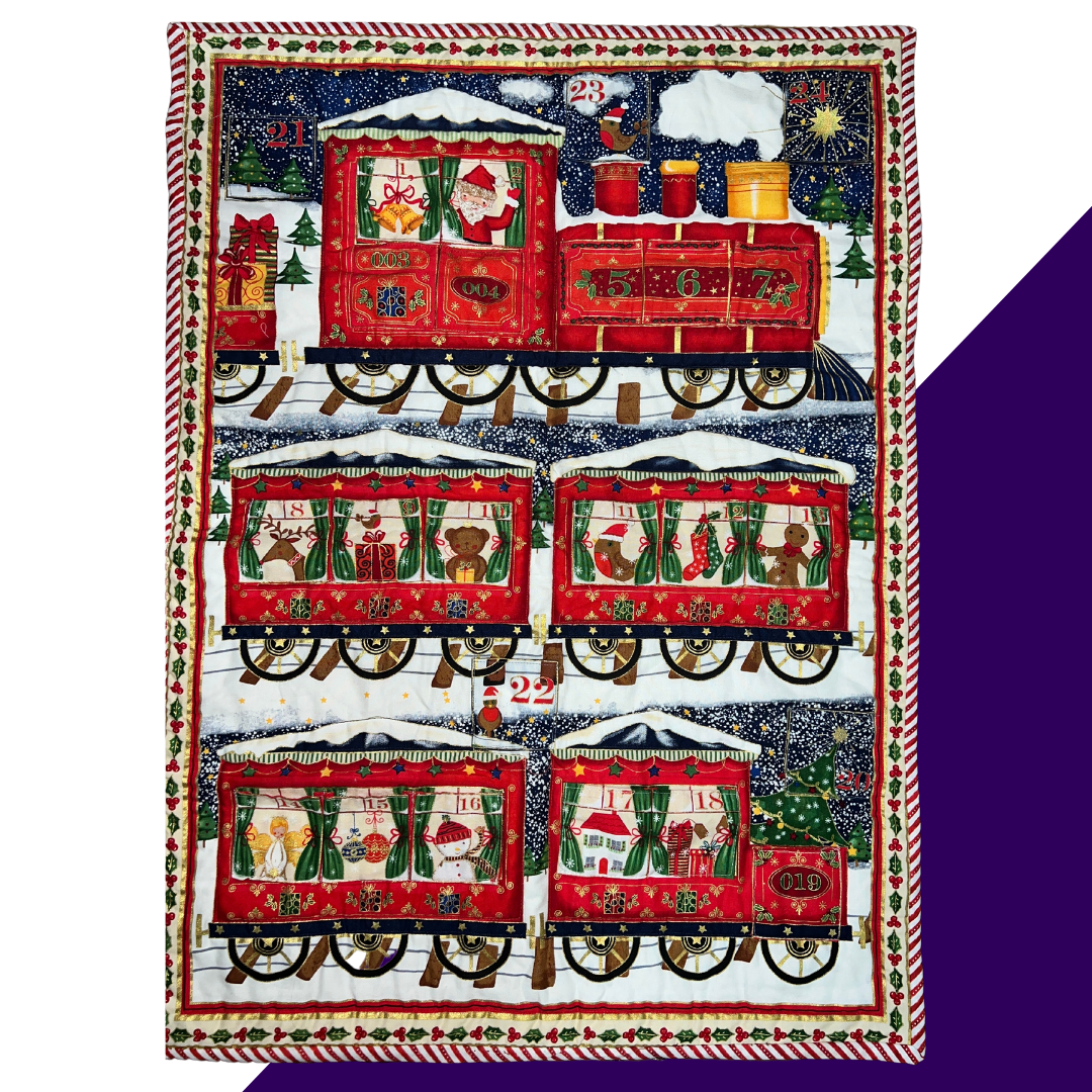 Festive Countdown - Handcrafted Christmas Advent Calendar